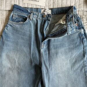 Reformation Blue Jeans